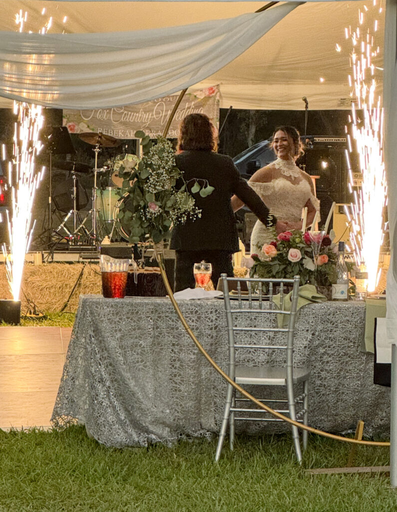 HALO Entertainment Services Cold Sparklers Event
