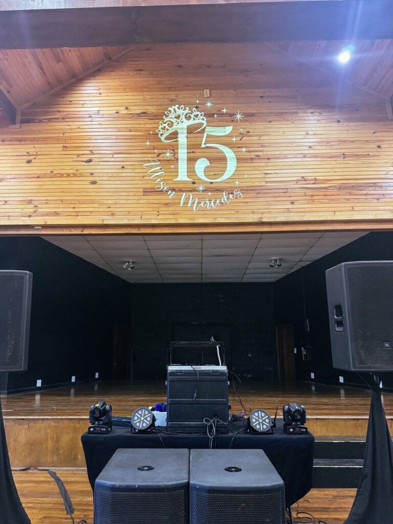 HALO Entertainment Services Custom Monogram Spotlight