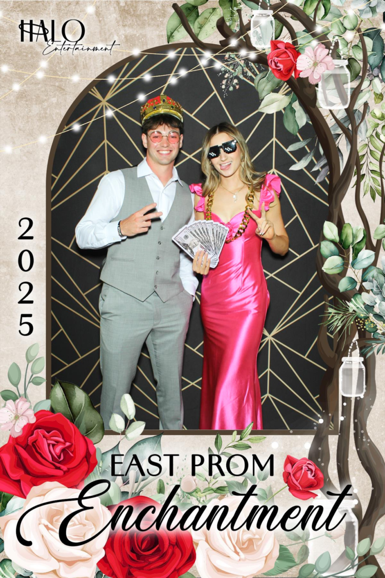 HALO Entertainment Services Custom Photo Booth Template