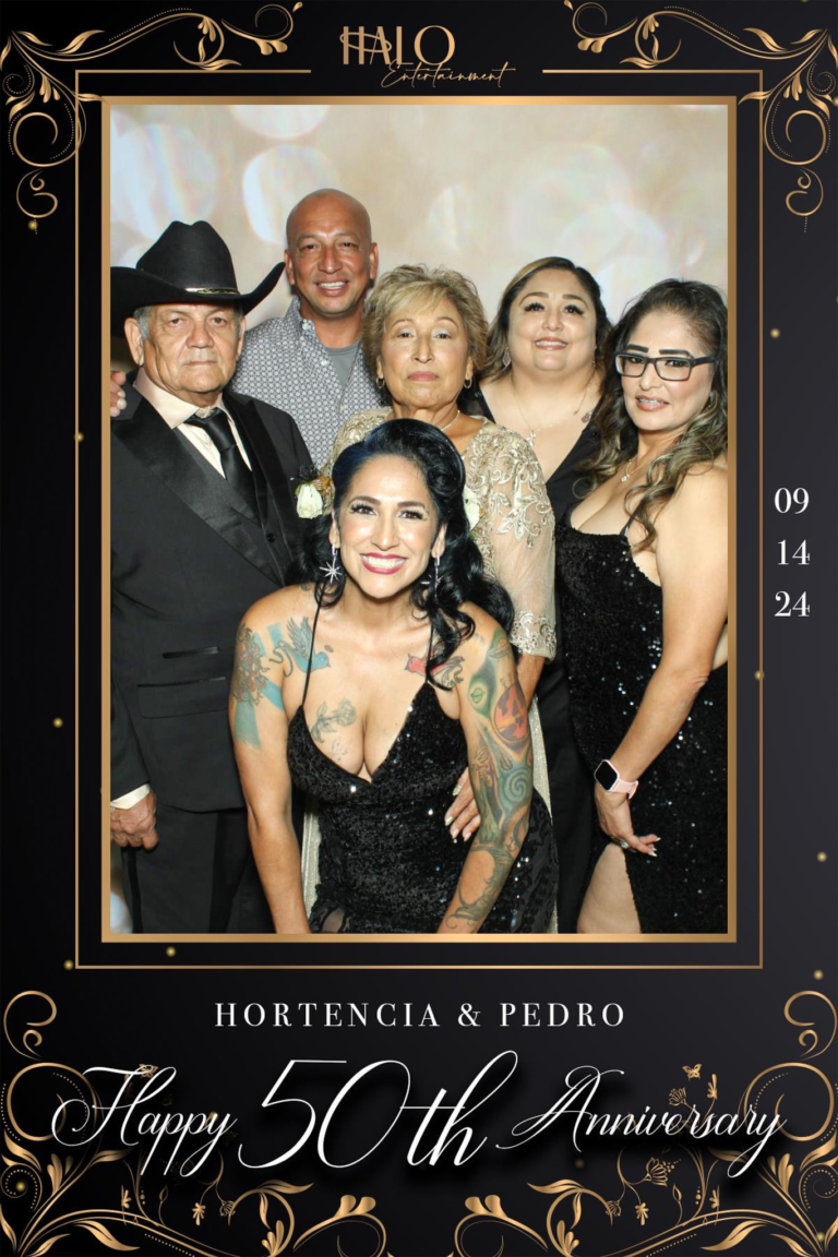 HALO Entertainment Services Custom Photo Booth Template