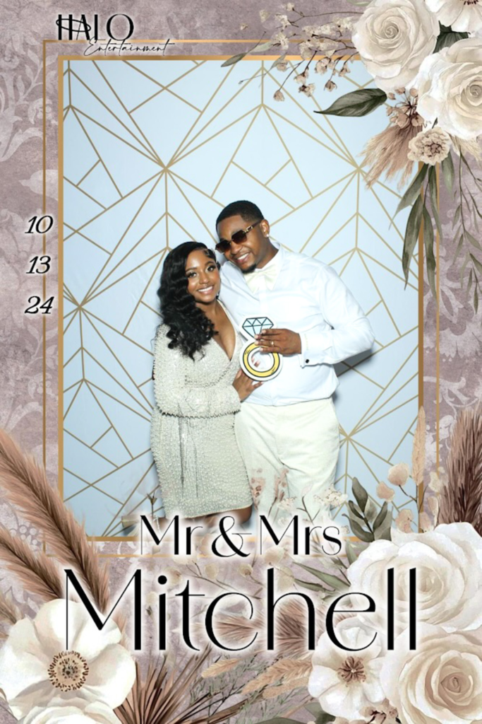 HALO Entertainment Services Custom Photo Booth Template