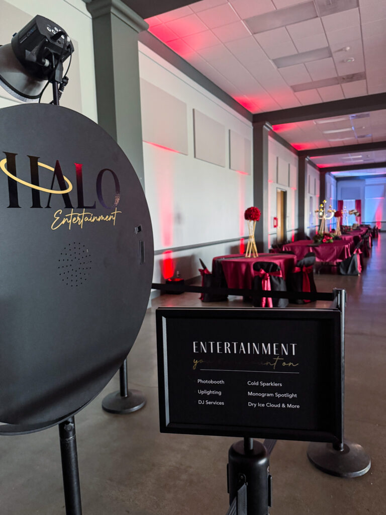HALO Entertainment Services Custom Color Uplighting